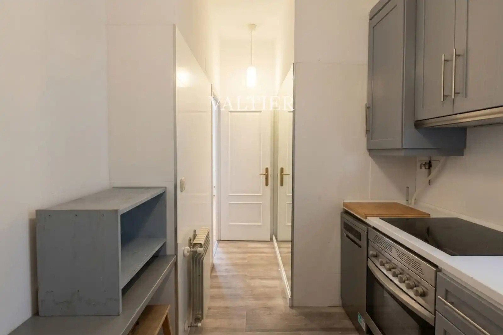 Kitchen of Flat for rent in Madrid  with Air Conditioner, Terrace and Furnished