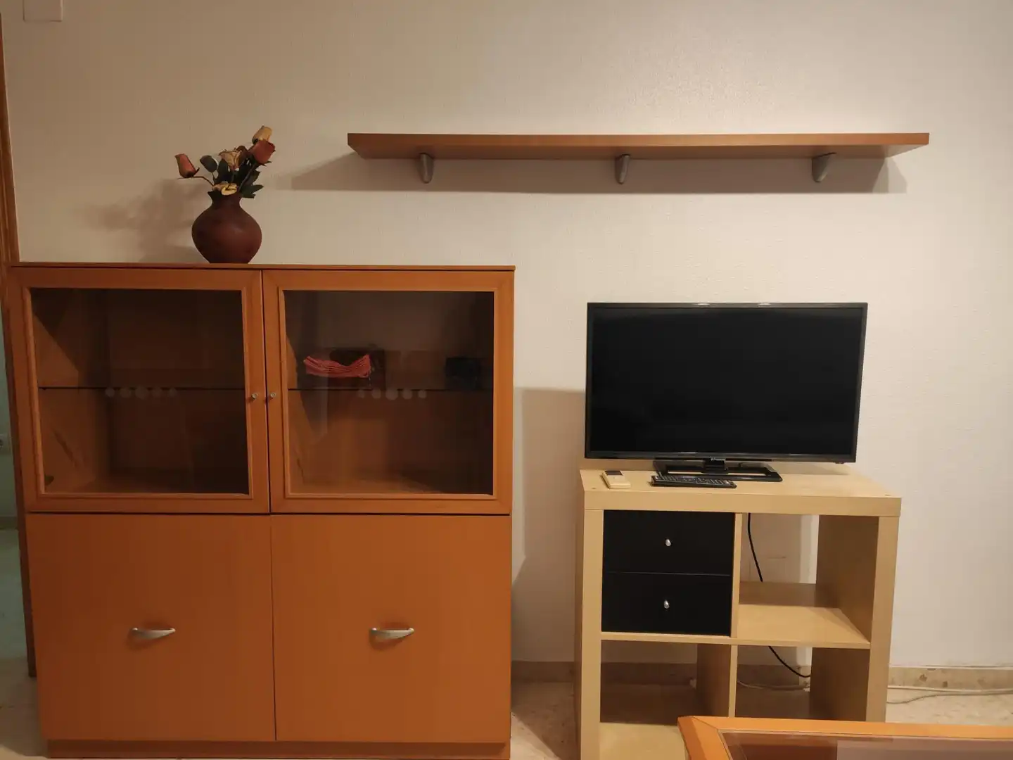 Sala de estar de Piso de alquiler en Murcia con Aire acondicionado, Calefacción y Jardín privado