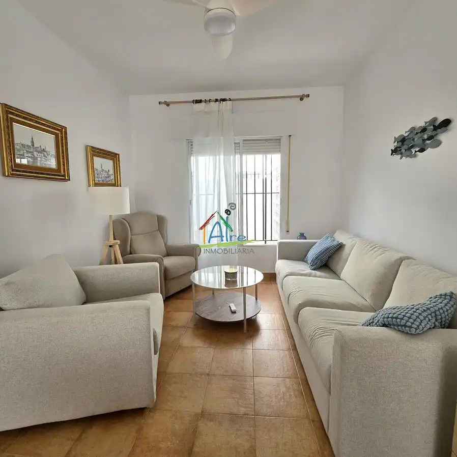 Sala d'estar de Casa adosada en venda en Almonte amb Aire condicionat, Calefacció i Terrassa