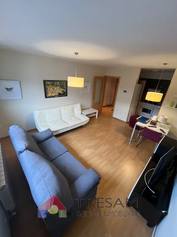 Living room of Flat for sale in Villaviciosa  with Heating, Storage room and Furnished