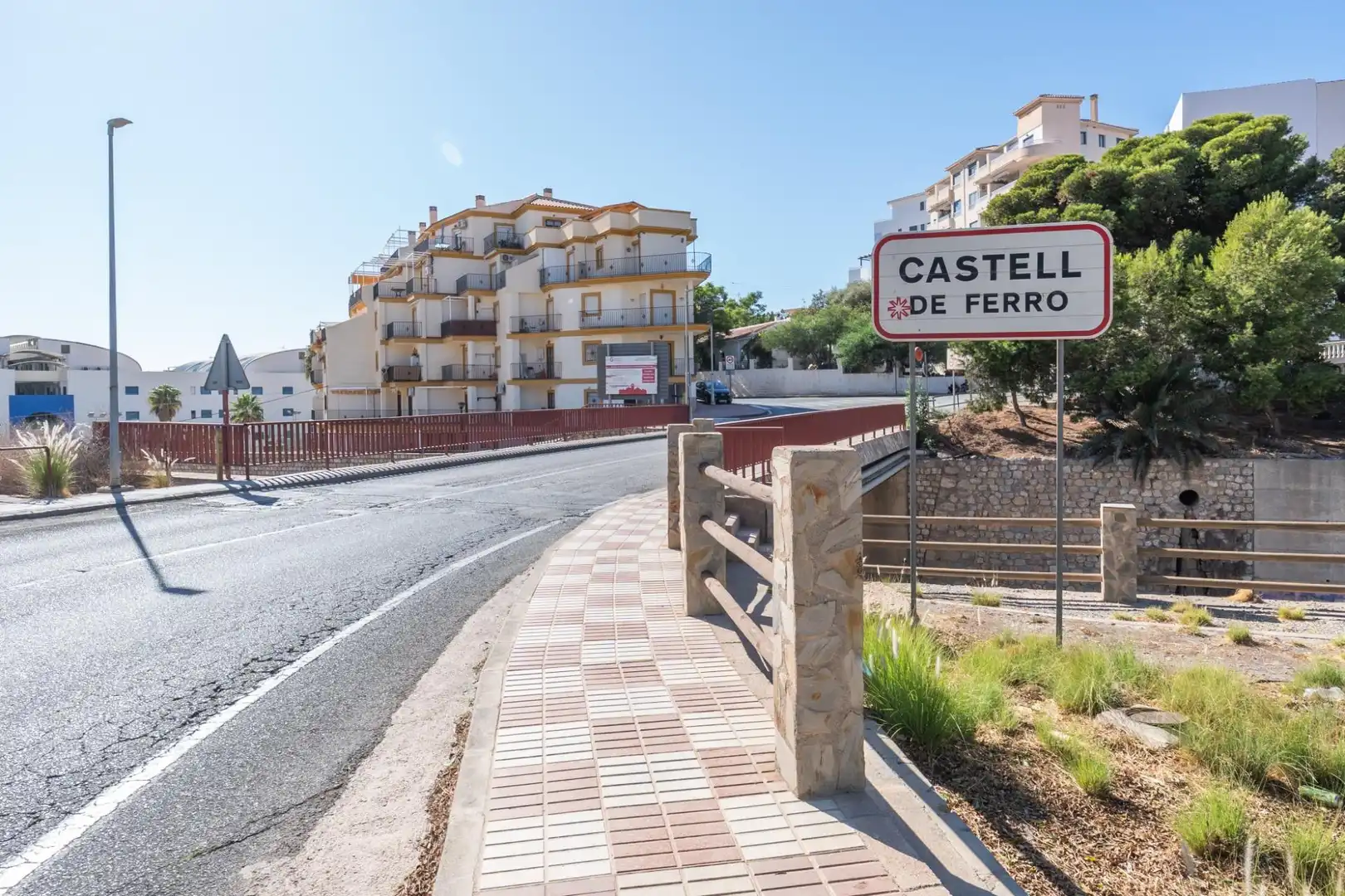 Exterior view of Flat for sale in Gualchos  with Air Conditioner, Storage room and Furnished