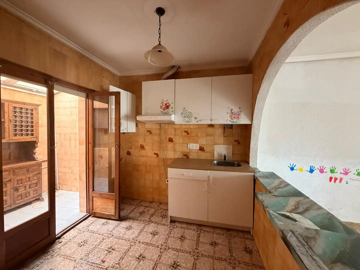 Cuina de Casa adosada en venda en Rojales amb Jardí privat i Terrassa