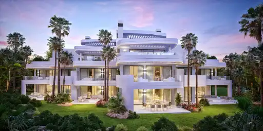 Exterior view of Flat for sale in Ojén  with Air Conditioner, Private garden and Terrace