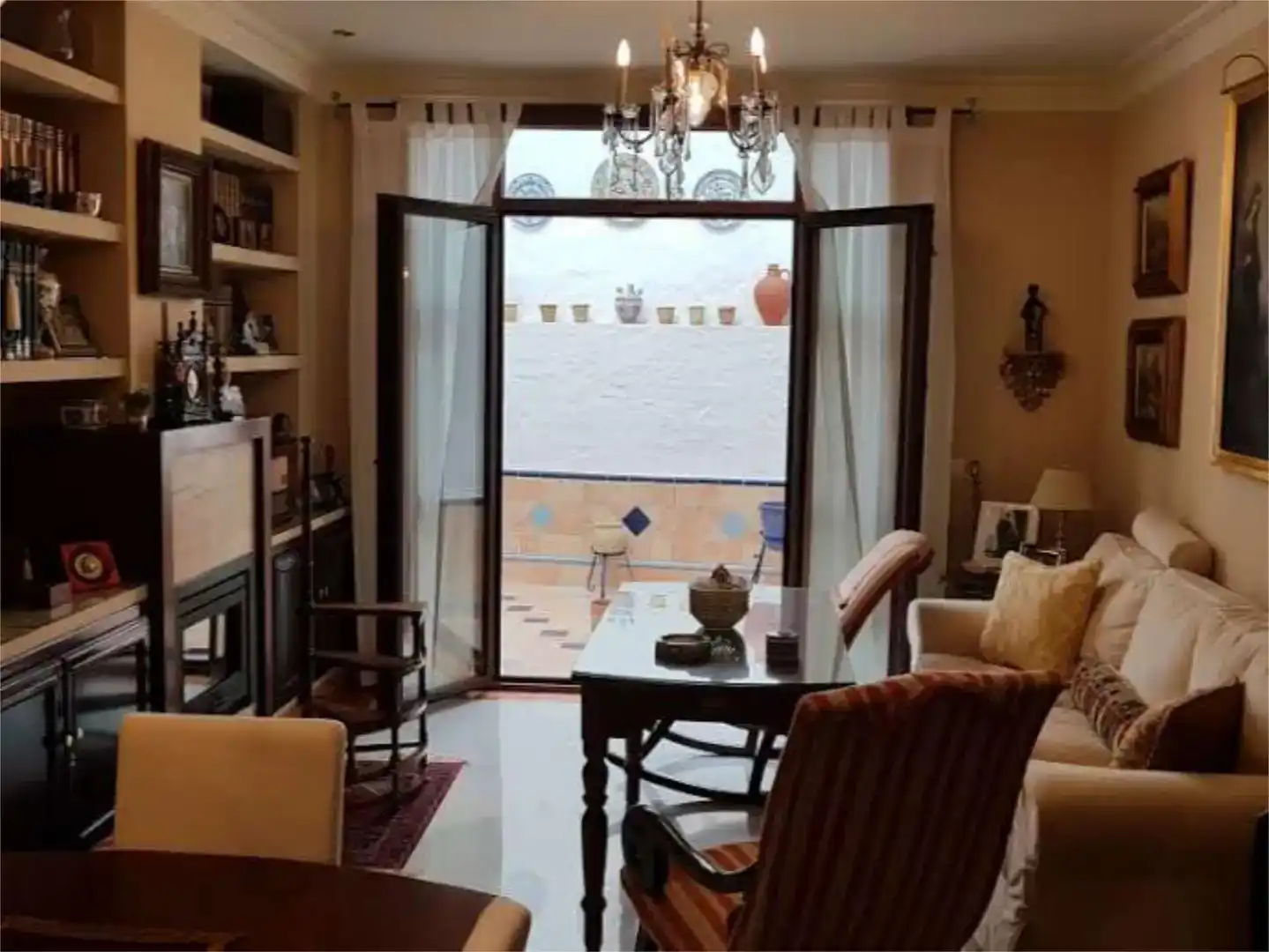 Living room of Flat for sale in Utrera  with Air Conditioner and Balcony