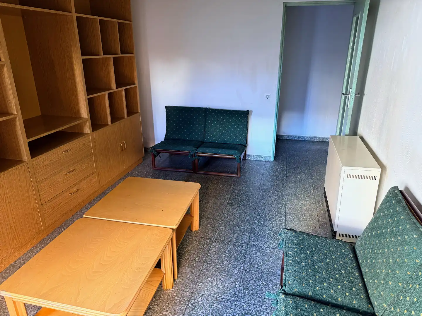Sala d'estar de Pis en venda en León Capital  amb Calefacció, Terrassa i Moblat