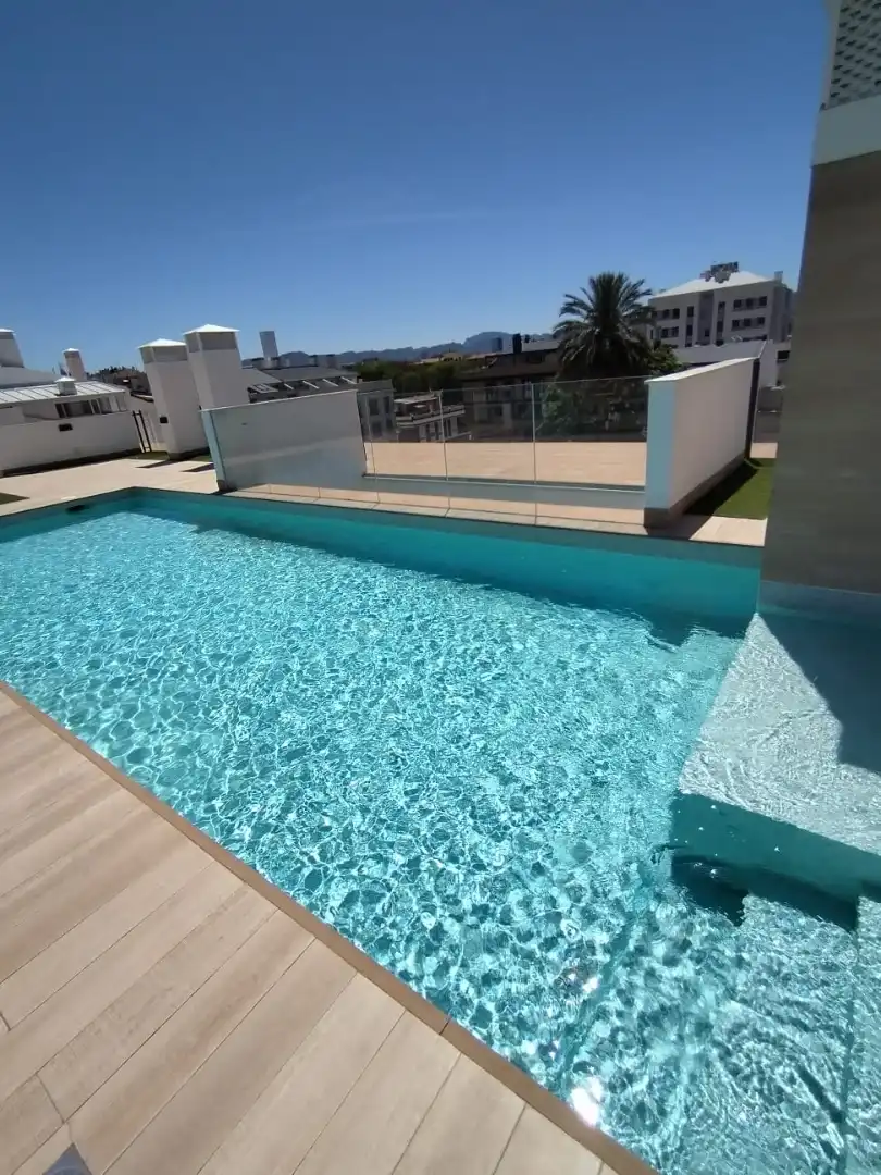 Swimming pool of Flat for sale in Murcia  with Air Conditioner, Heating and Terrace