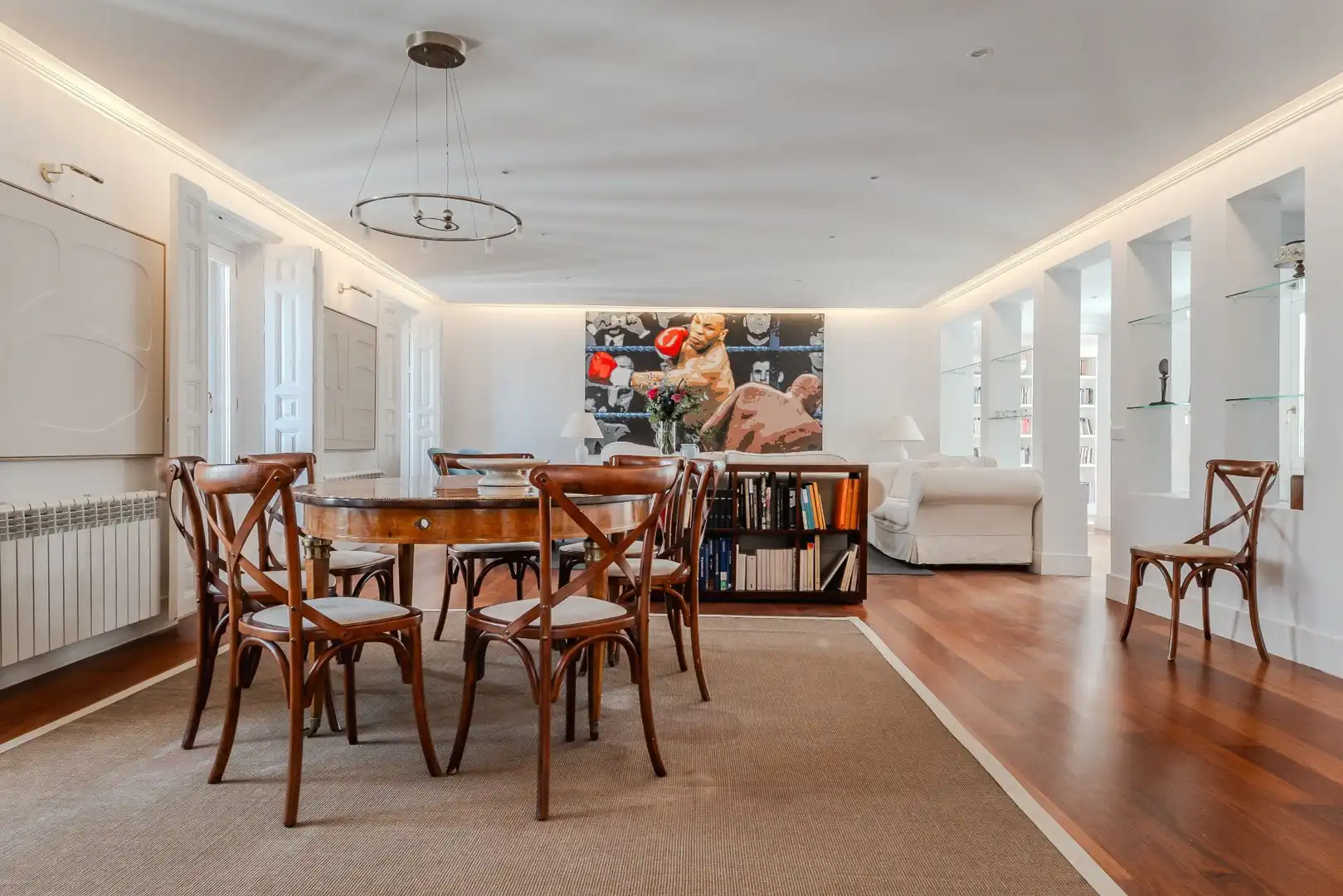 Esszimmer von Wohnung zur Miete in Madrid mit Klimaanlage und Heizung