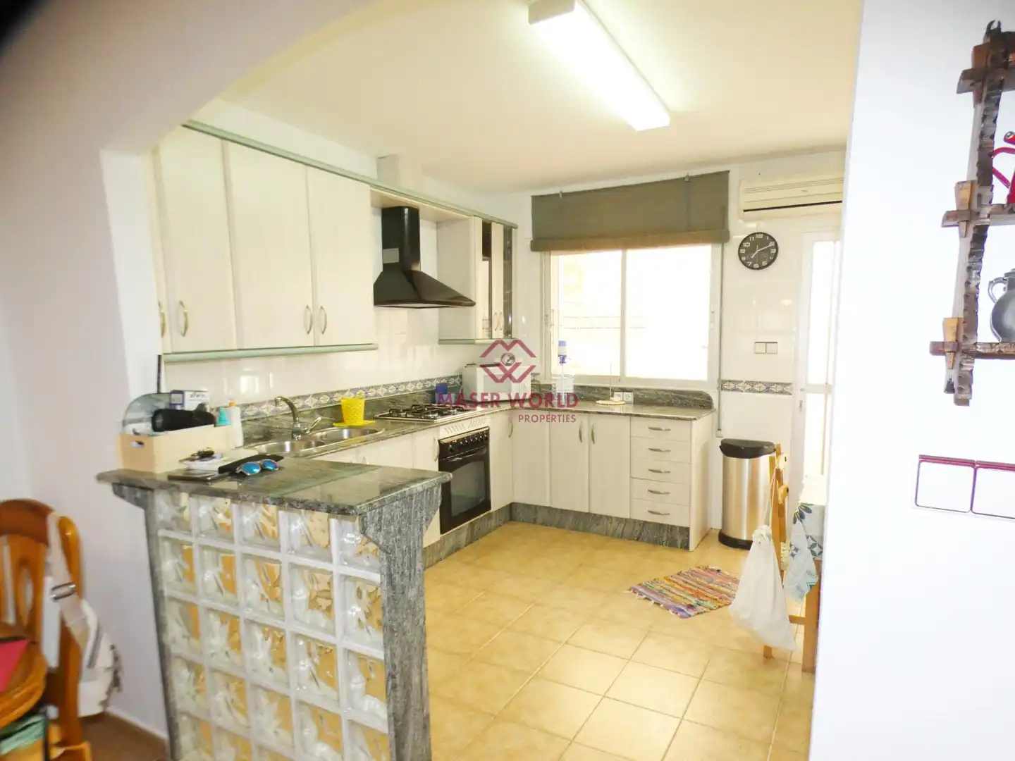 Cocina de Casa o chalet en venta en Cartagena con Aire acondicionado, Terraza y Amueblado