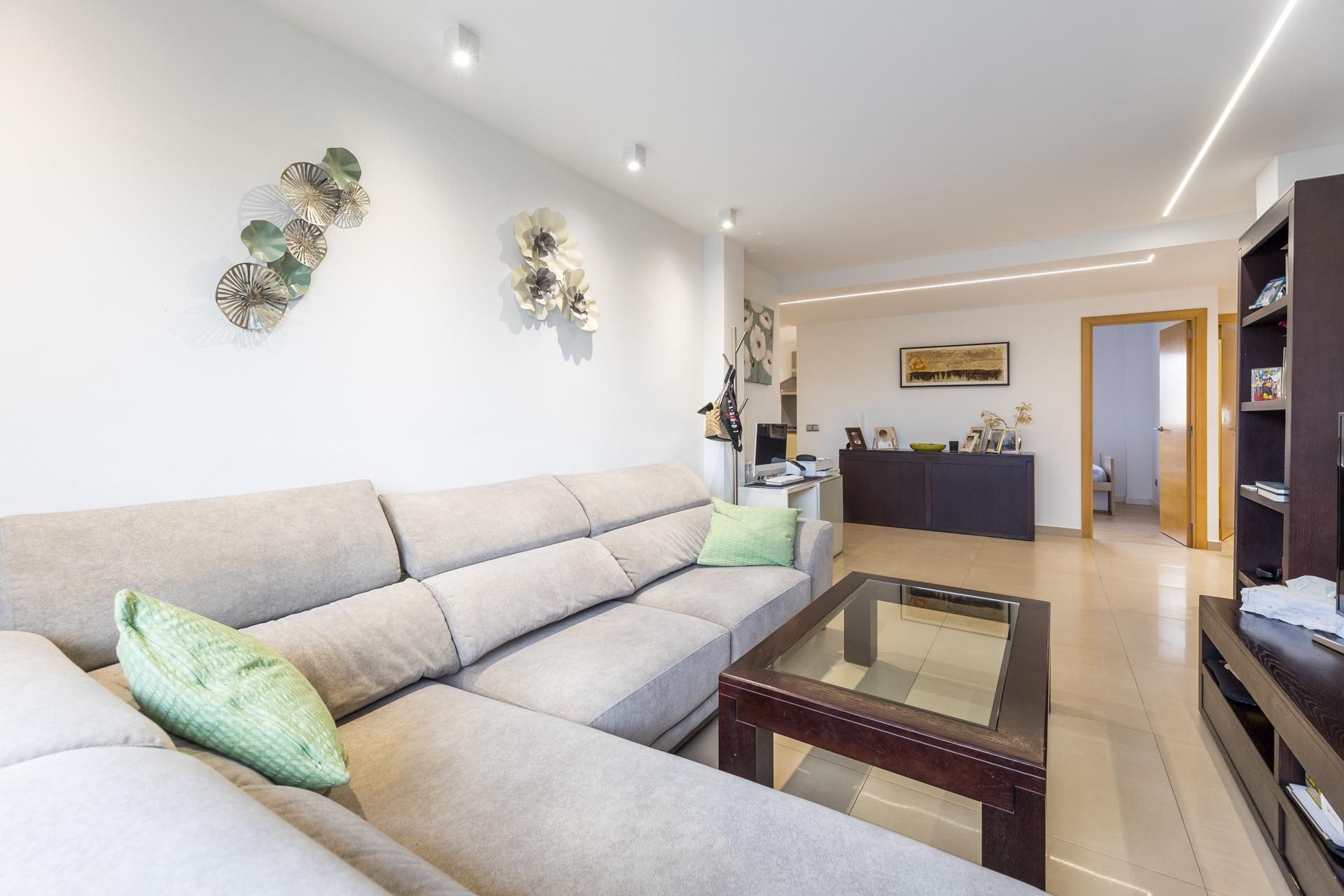 Sala d'estar de Pis en venda en  Palma de Mallorca amb Aire condicionat, Calefacció i Balcó
