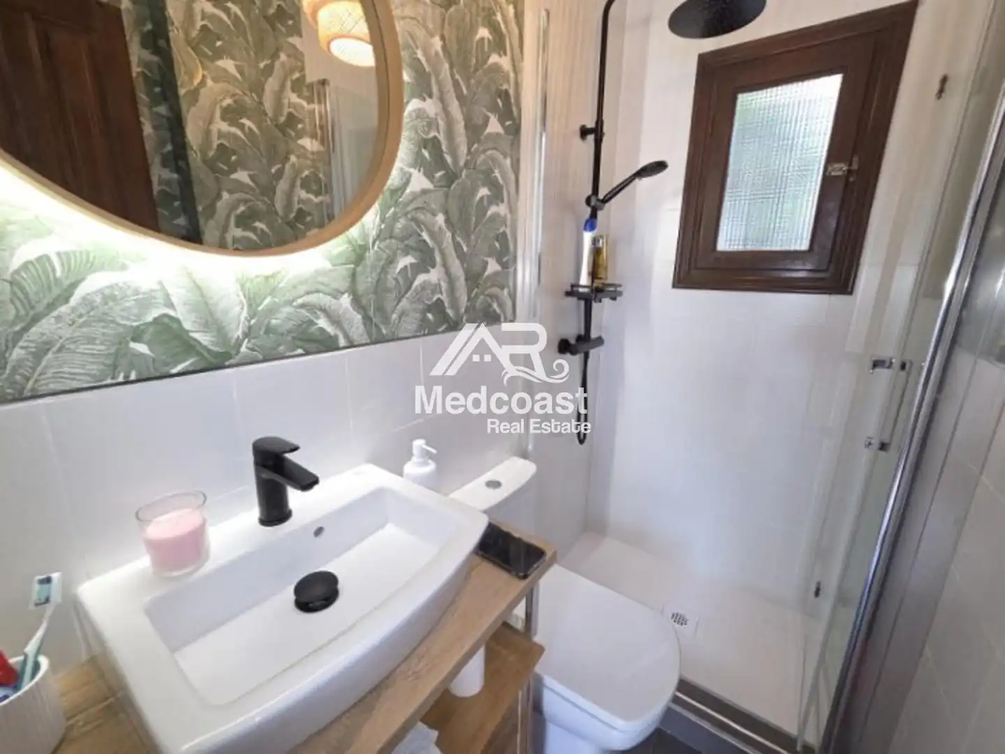 Badezimmer von Maisonette zum Verkauf in Vera mit Klimaanlage, Terrasse und Schwimmbad