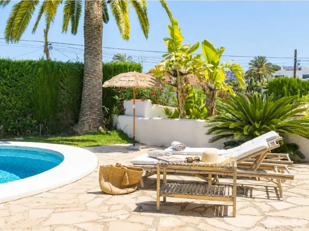 Terrassa de Casa o xalet en venda en Jávea / Xàbia amb Calefacció, Jardí privat i Terrassa