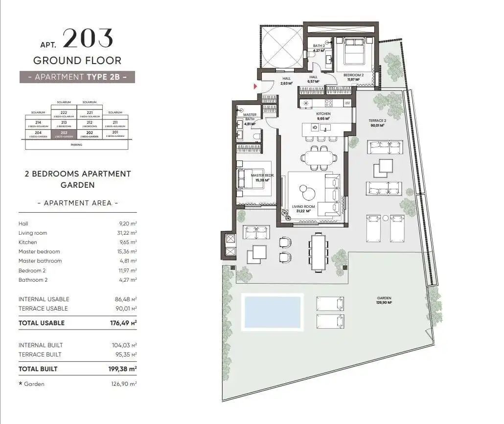 Apartamento con terraza en venta en Benamara - Atalaya, imagen 42