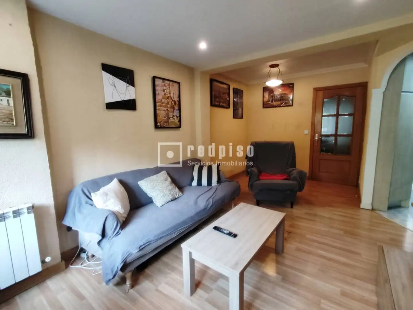 Wohnzimmer von Wohnung zum Verkauf in Móstoles mit Klimaanlage und Heizung