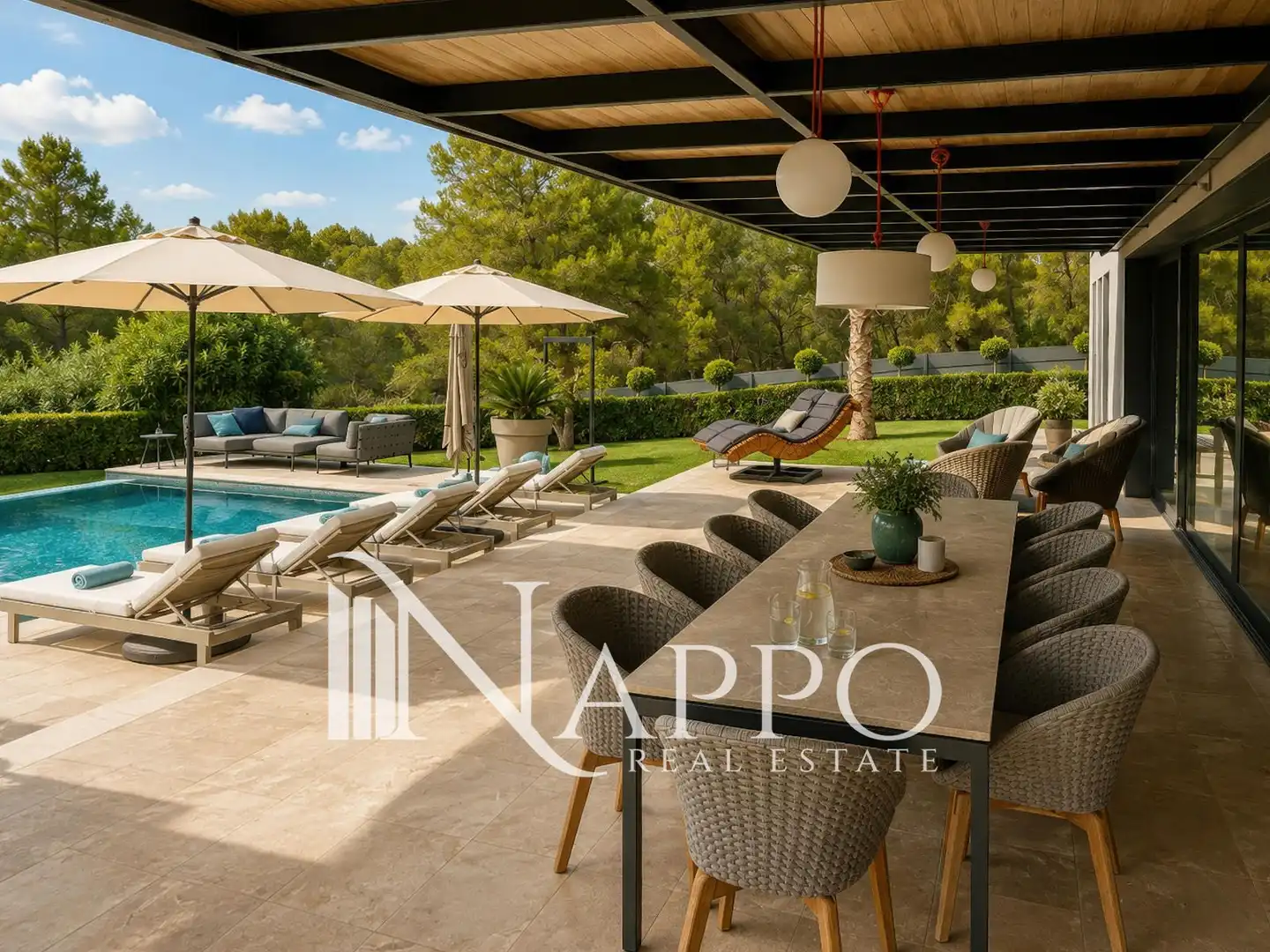 Terrassa de Casa o xalet en venda en Calvià amb Aire condicionat, Calefacció i Terrassa