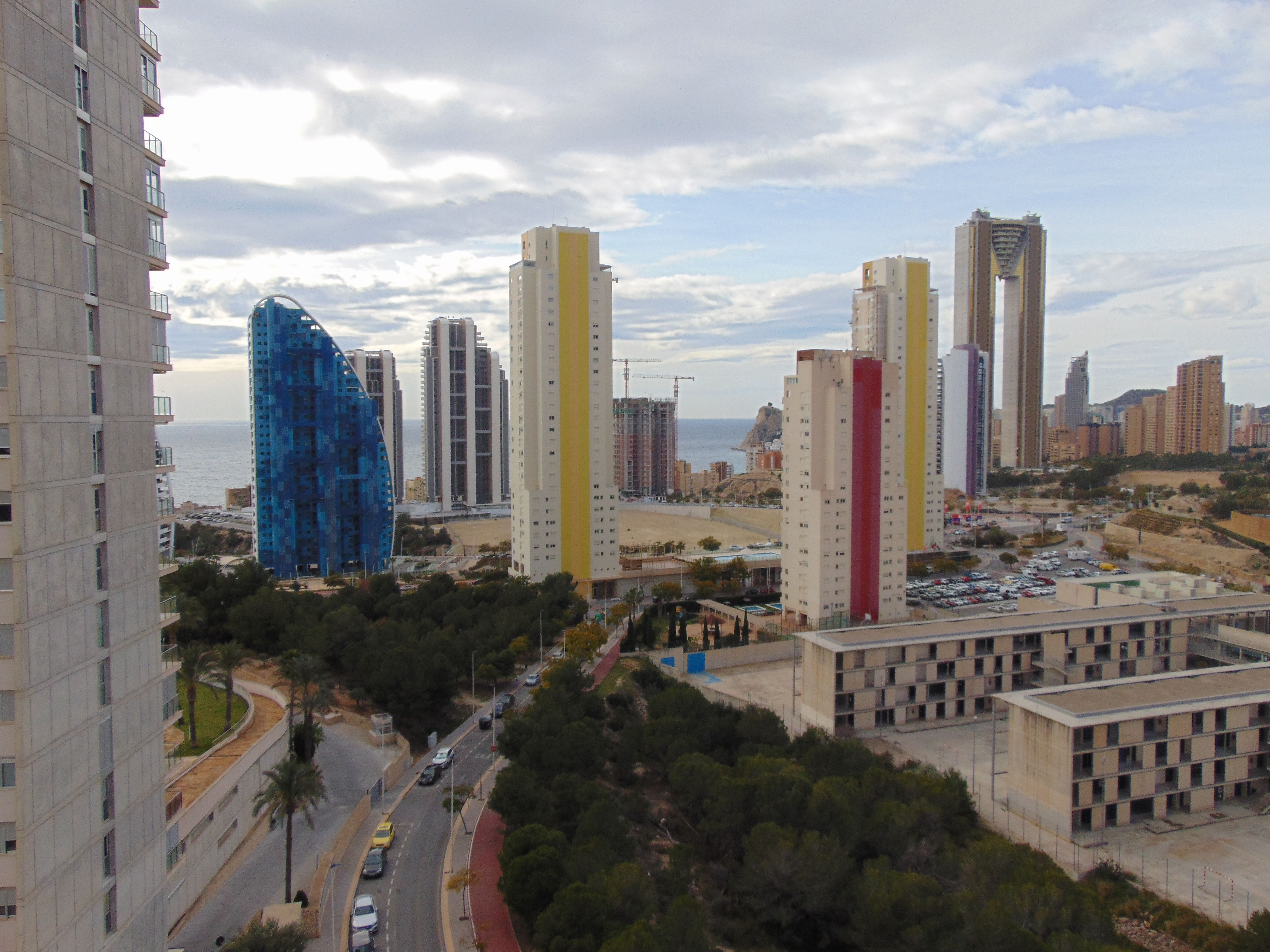 Exterior view of Apartment to rent in Benidorm  with Swimming Pool, Furnished and Community pool