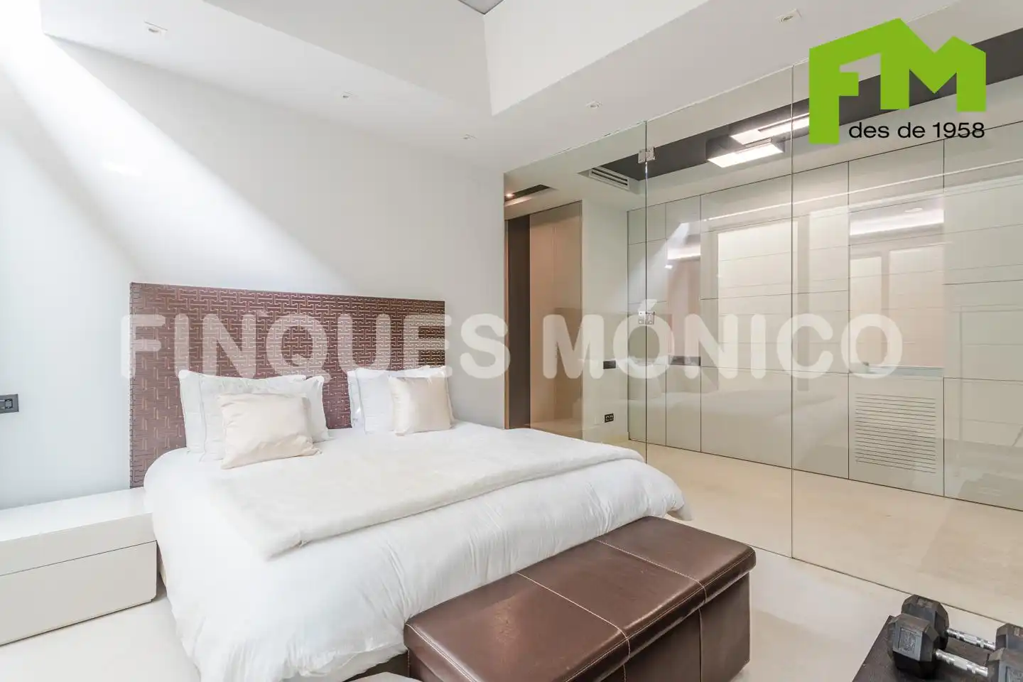 Schlafzimmer von Haus oder Chalet zum Verkauf in Teià mit Klimaanlage, Privatgarten und Terrasse
