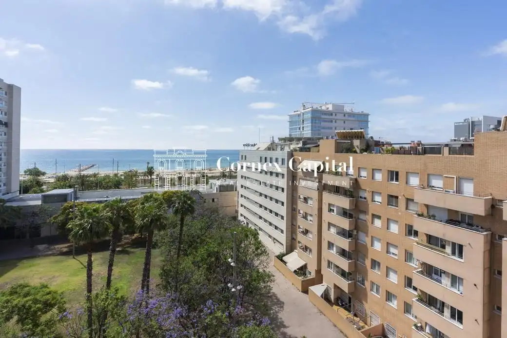 Vista exterior de Dúplex en venda en Barcelona amb Aire condicionat, Calefacció i Jardí privat