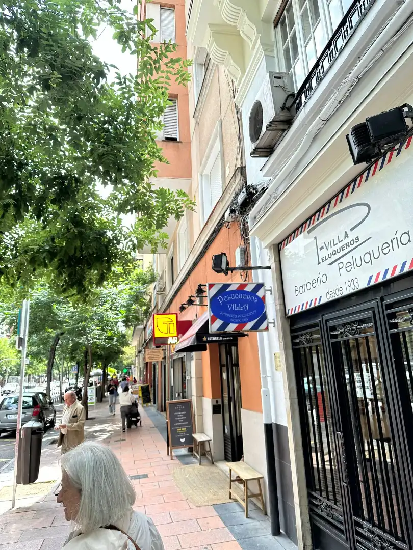 Vista exterior de Local en venta en Madrid con Aire acondicionado, Calefacción y Amueblado
