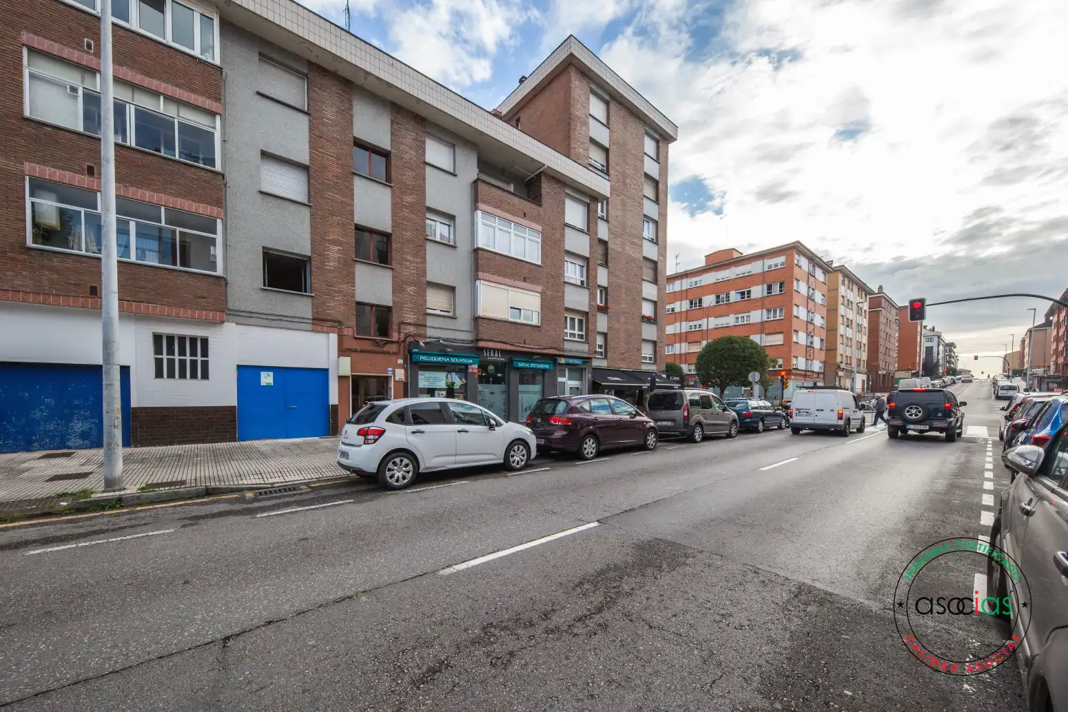 Vista exterior de Piso en venta en Gijón  con Parquet y Trastero