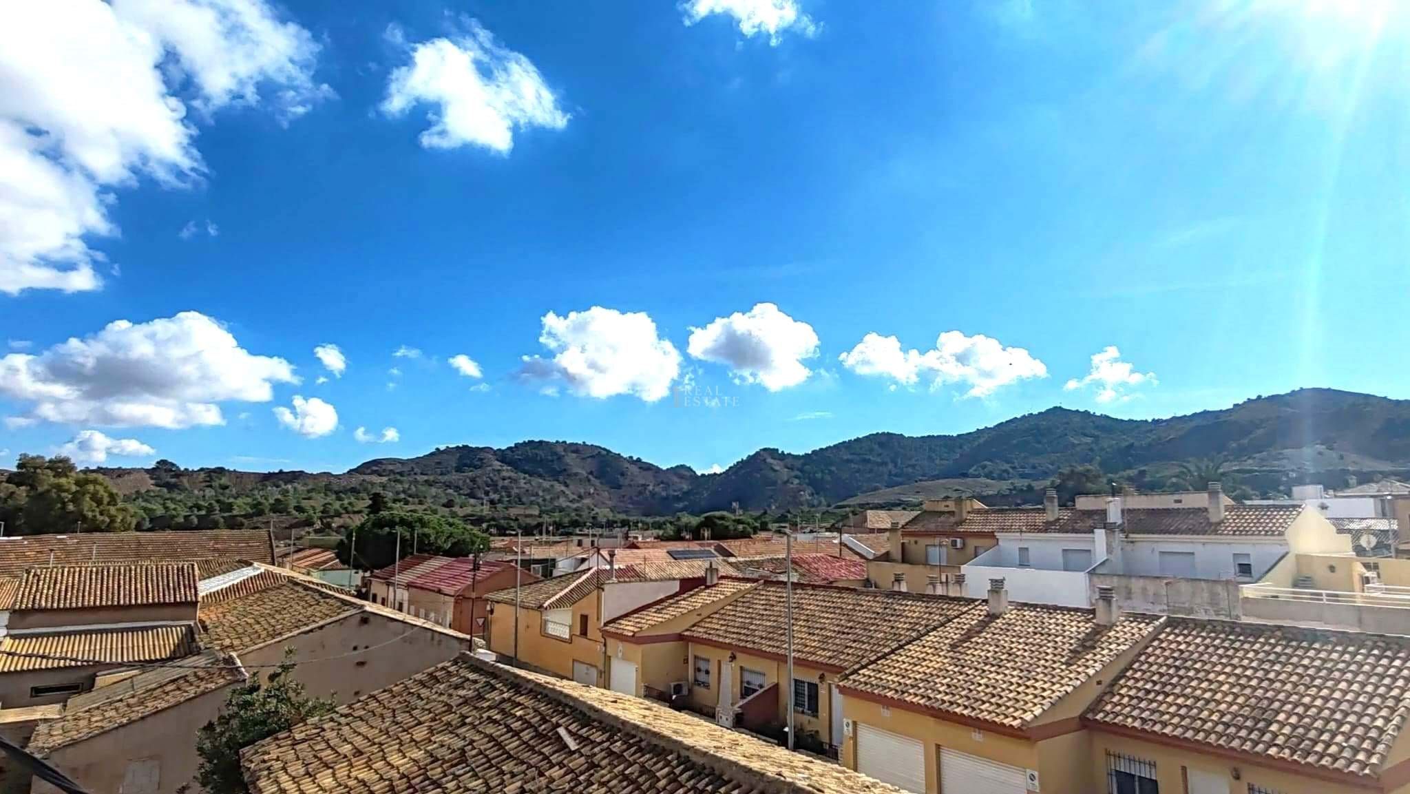 Exterior view of Single-family semi-detached for sale in Cartagena  with Terrace, Storage room and Furnished