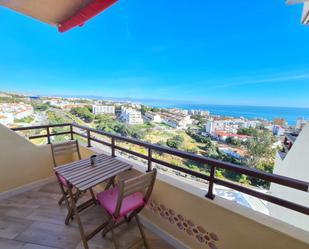 Vista exterior de Estudi de lloguer en Torremolinos amb Aire condicionat, Terrassa i Piscina comunitària