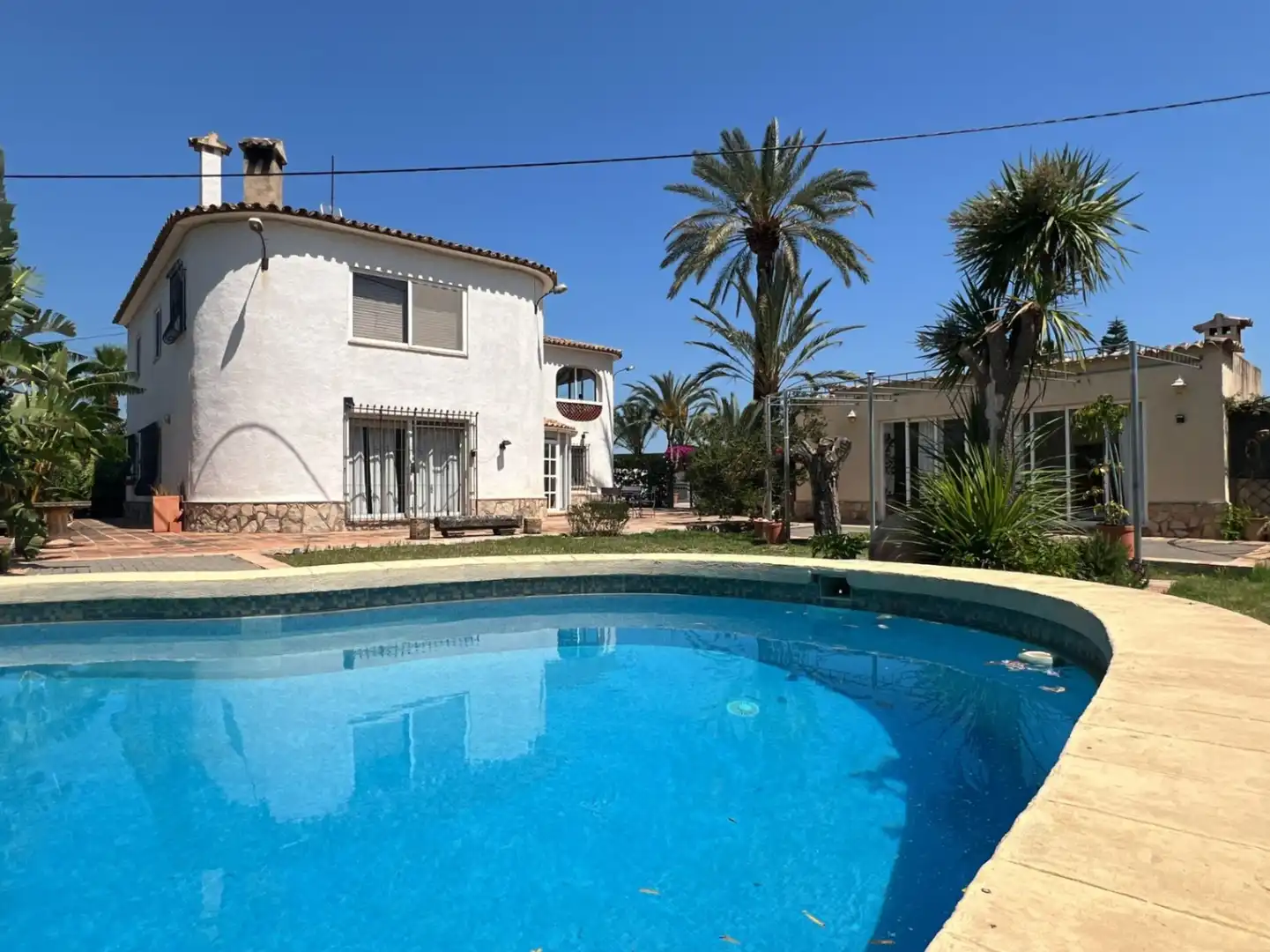 Piscina de Casa o xalet en venda en Pedreguer amb Jardí privat, Terrassa i Piscina