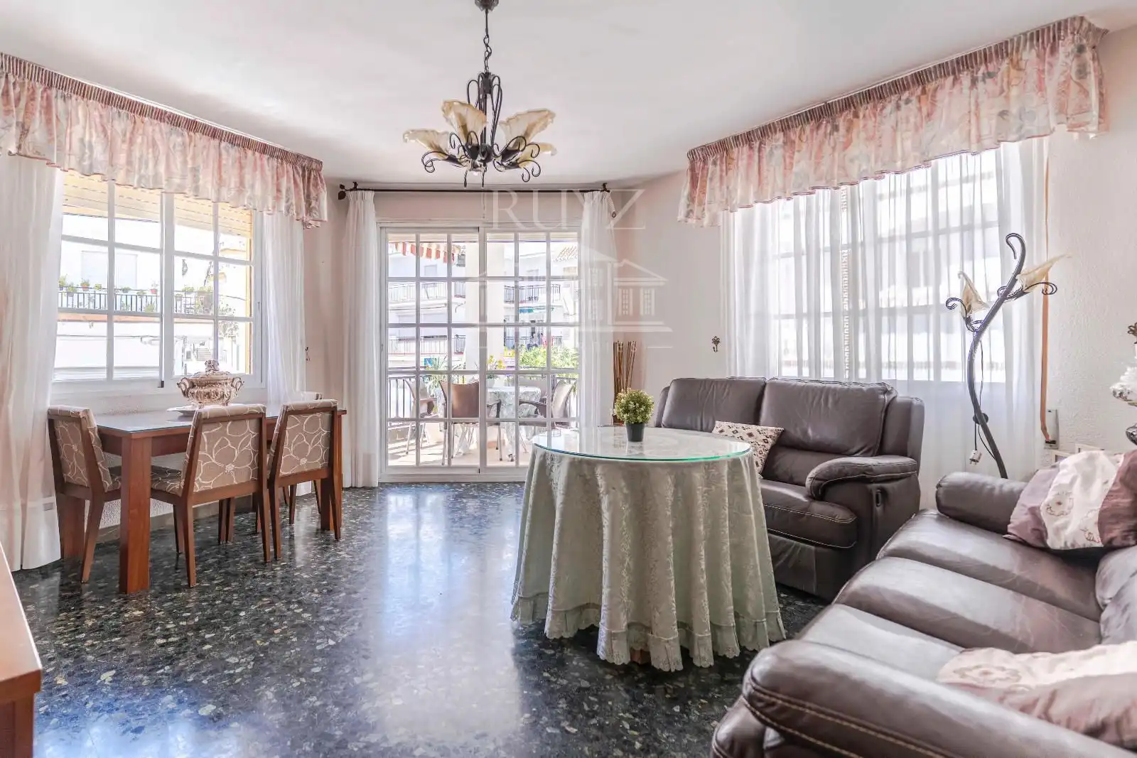 Wohnzimmer von Haus oder Chalet zum Verkauf in Salobreña mit Terrasse, Möbliert und Balkon