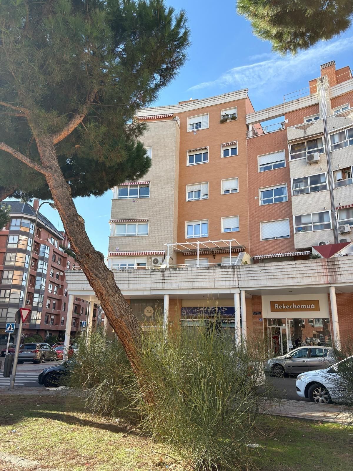 Exterior view of Flat for sale in  Madrid Capital  with Heating, Parquet flooring and Terrace