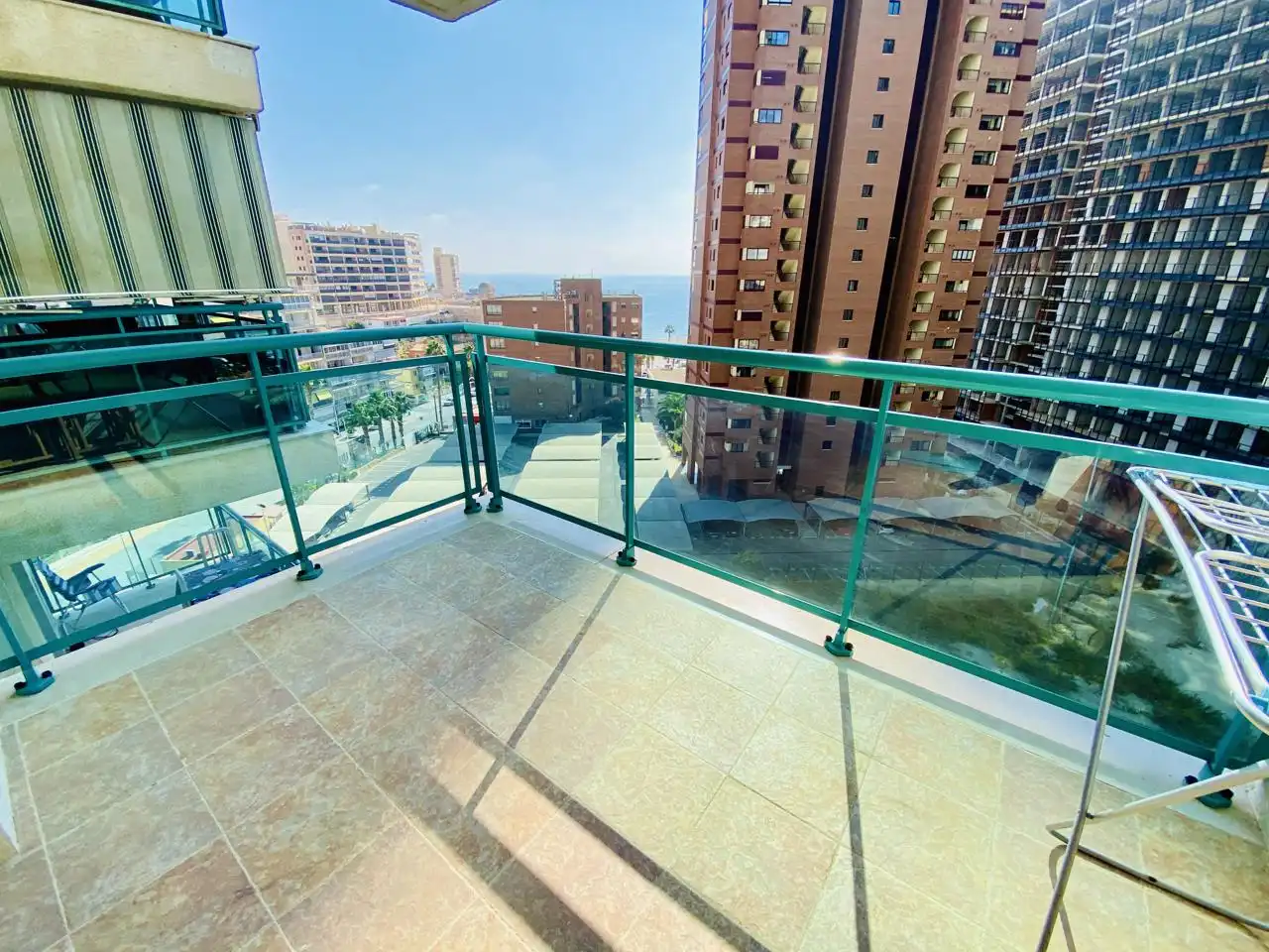 Terrasse von Wohnung zur Miete in Villajoyosa / La Vila Joiosa mit Terrasse, Möbliert und Gemeinschaftspool