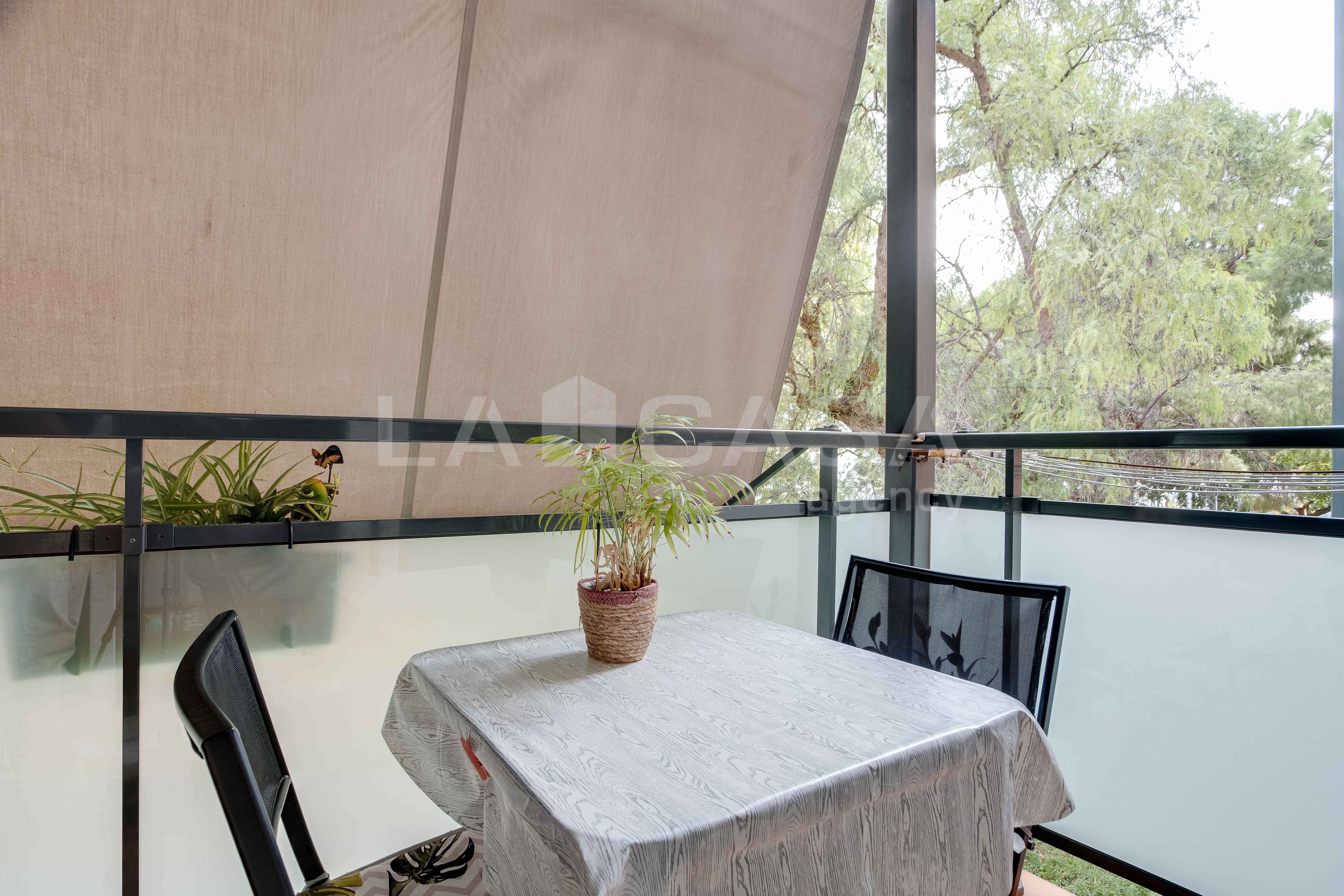 Balcony of Flat for sale in  Barcelona Capital  with Heating