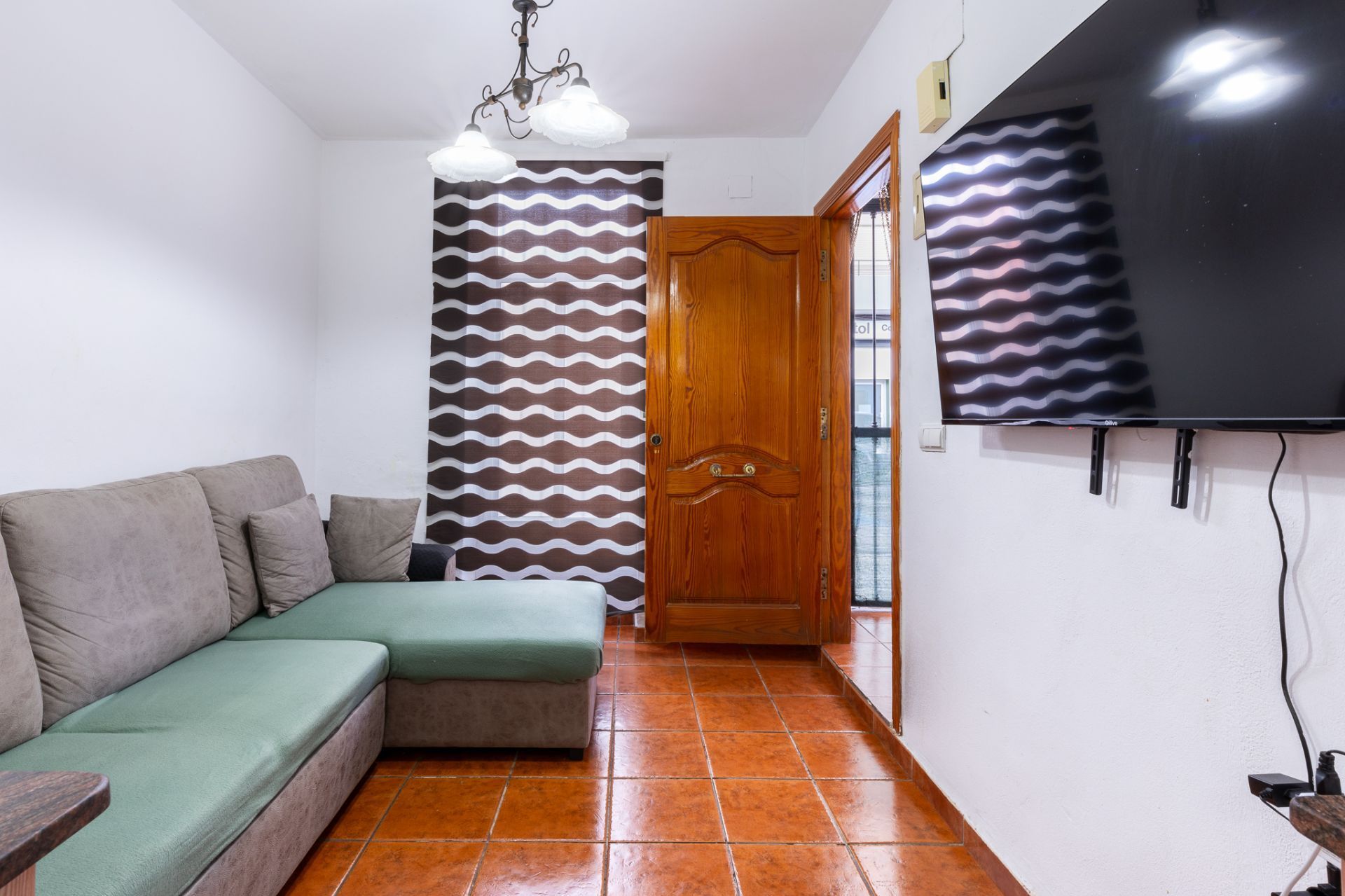 Living room of Flat for sale in  Valencia Capital  with Heating and Terrace