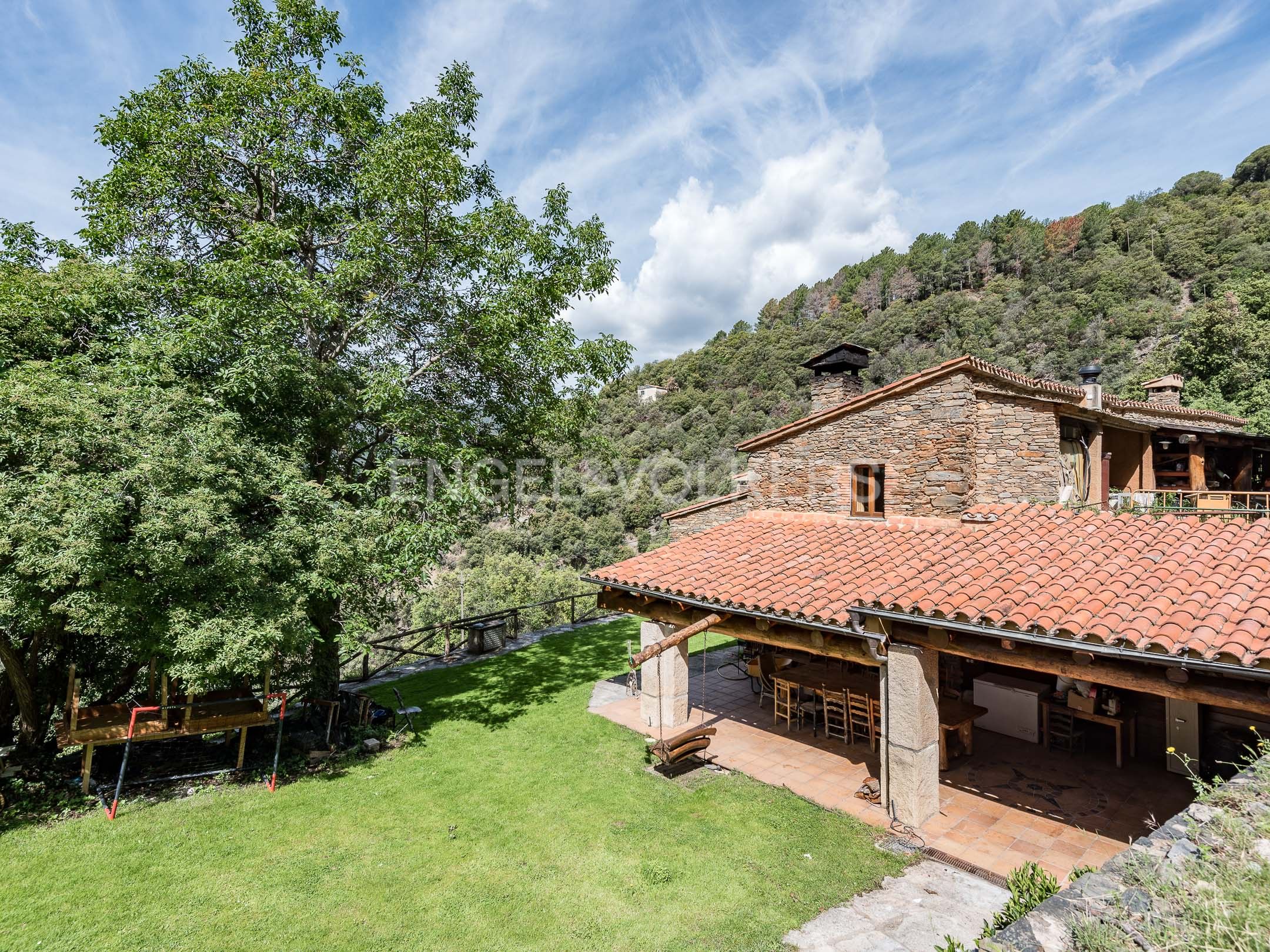 Jardí de Finca rústica en venda en Fogars de Montclús amb Calefacció, Jardí privat i Traster