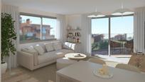 Sala d'estar de Casa o xalet en venda en Cornellà de Llobregat amb Aire condicionat, Calefacció i Parquet