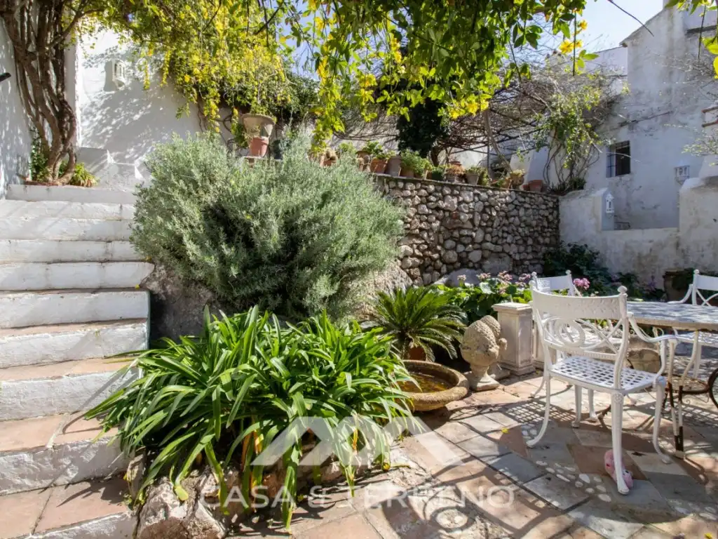 Garden of Houses for sale in Comares  with Air Conditioner, Private garden and Terrace
