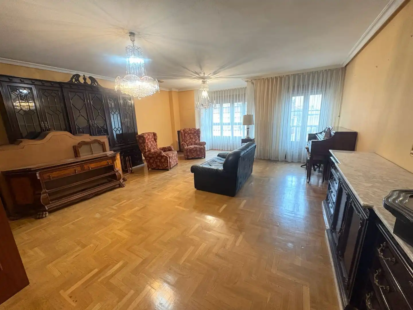 Living room of Flat for sale in Cangas del Narcea  with Heating