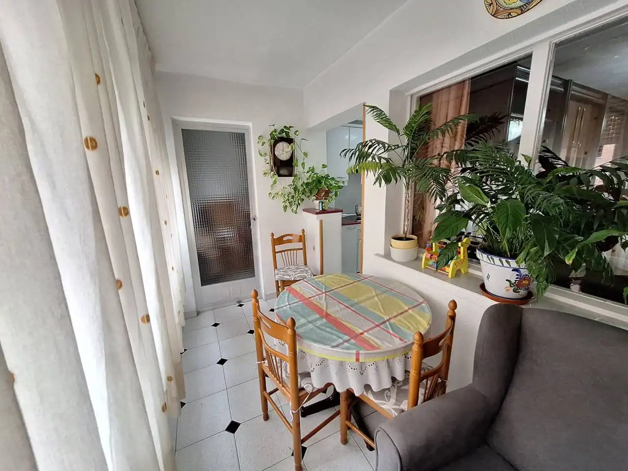 Terrasse von Wohnung zum Verkauf in Fuenlabrada mit Klimaanlage, Heizung und Terrasse