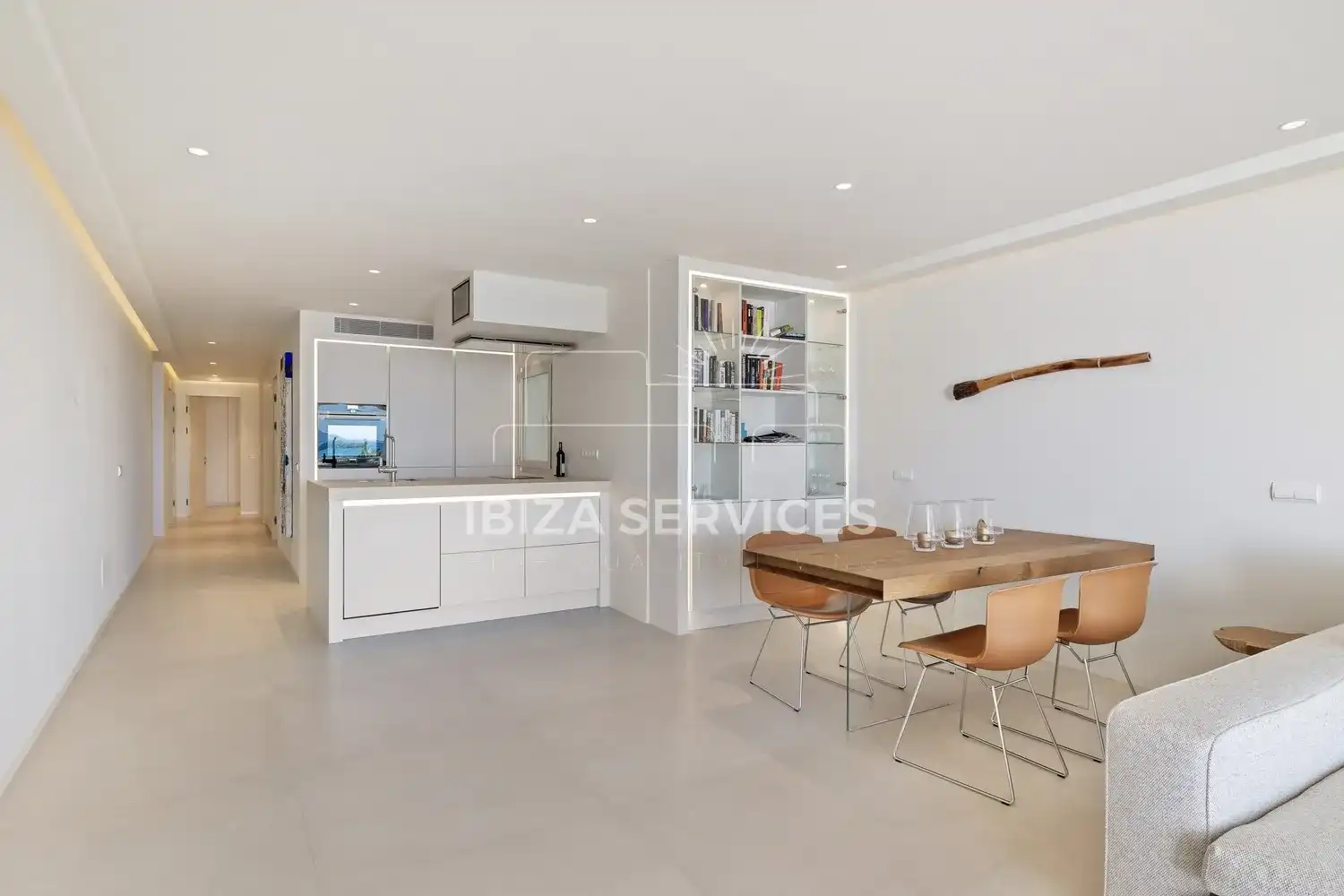 Kitchen of Flat for rent in Eivissa  with Air Conditioner and Swimming Pool