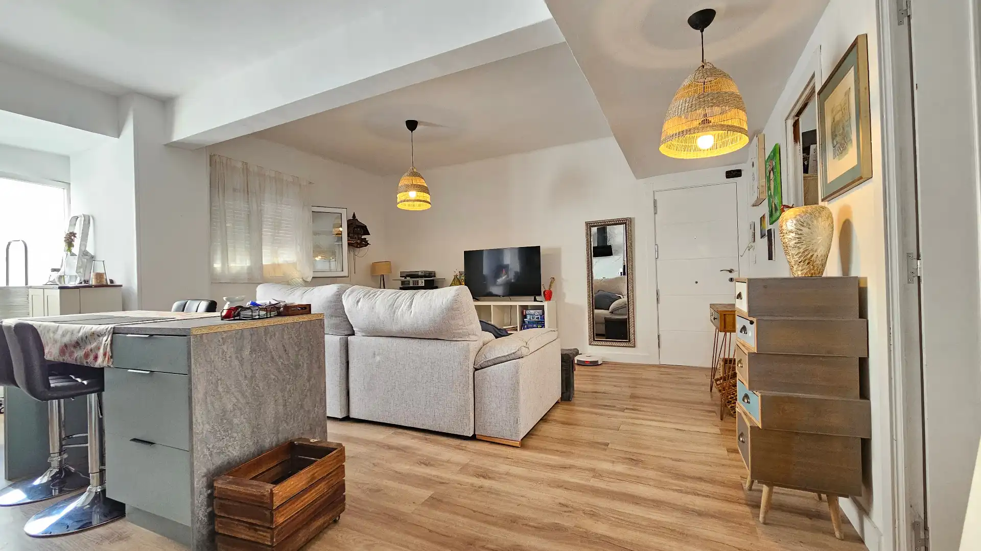 Living room of Flat for sale in Vitoria - Gasteiz  with Heating, Terrace and Storage room