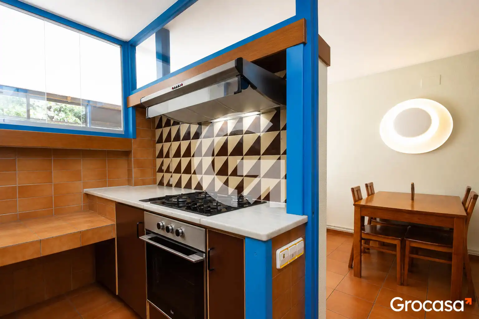 Cocina de Dúplex en venta en Barcelona con Aire acondicionado, Calefacción y Jardín privado