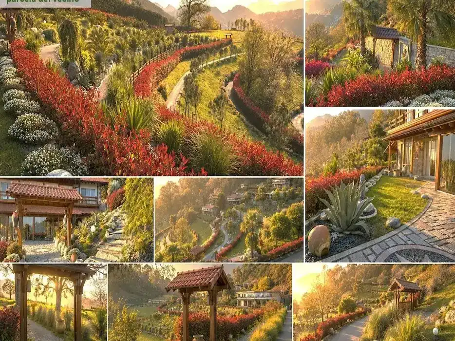 Jardí de Finca rústica en venda en Parres amb Jardí privat i Piscina