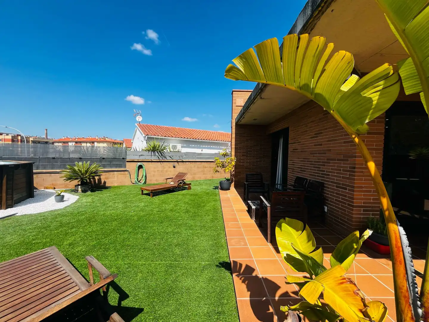 Terrassa de Casa o xalet en venda en Piera amb Aire condicionat, Calefacció i Jardí privat