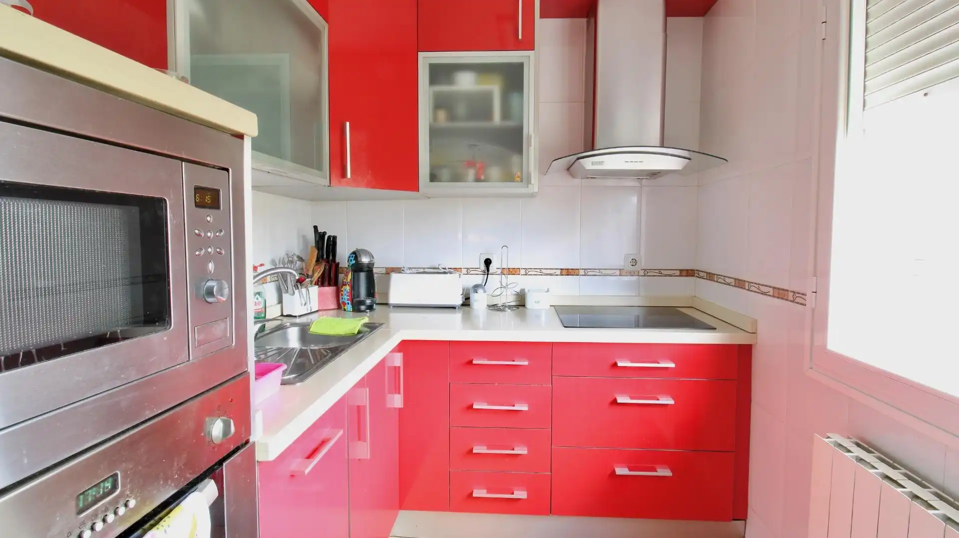 Cocina de Ático en venta en Churriana de la Vega con Aire acondicionado, Calefacción y Terraza