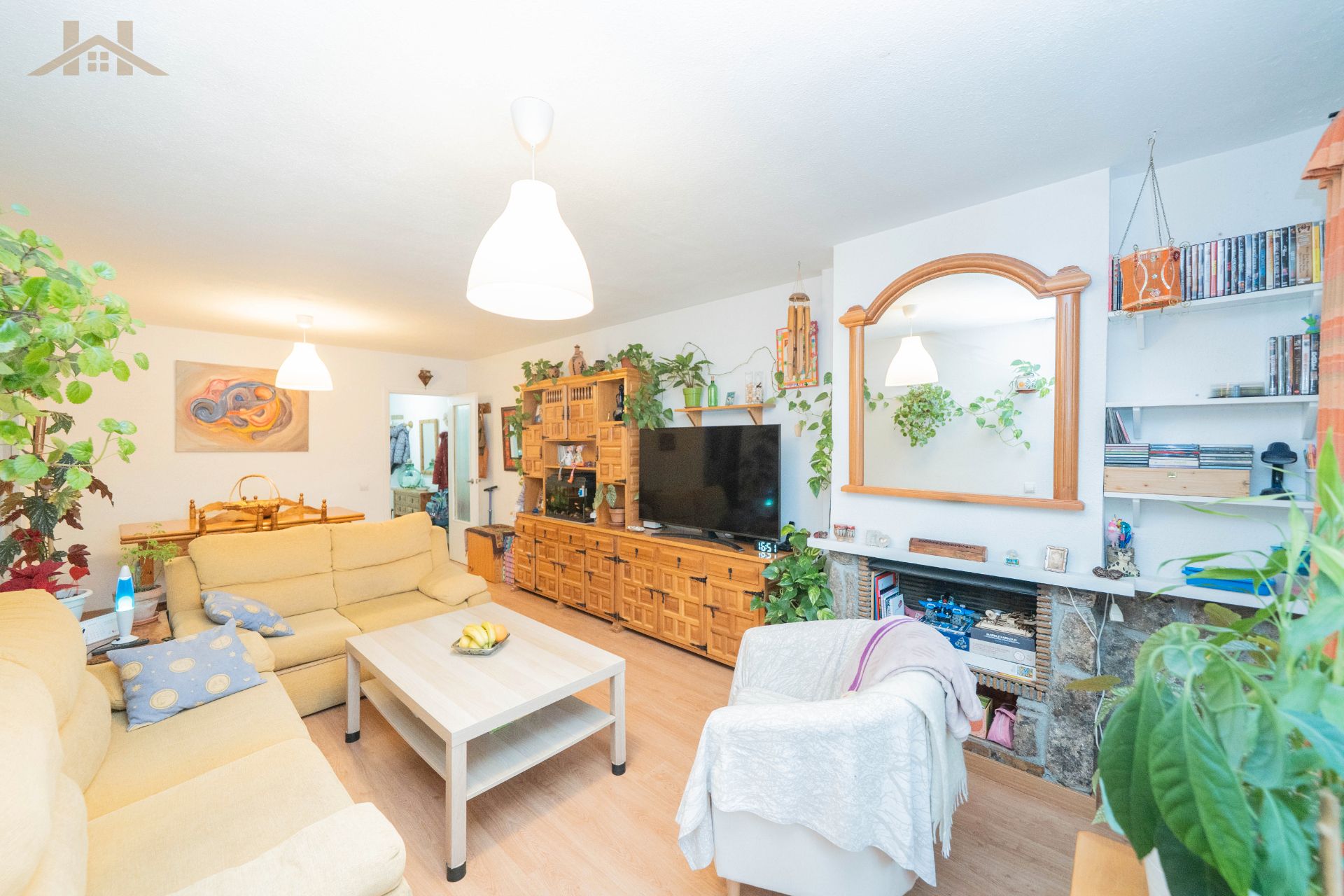 Sala d'estar de Pis en venda en Collado Villalba amb Calefacció, Terrassa i Traster