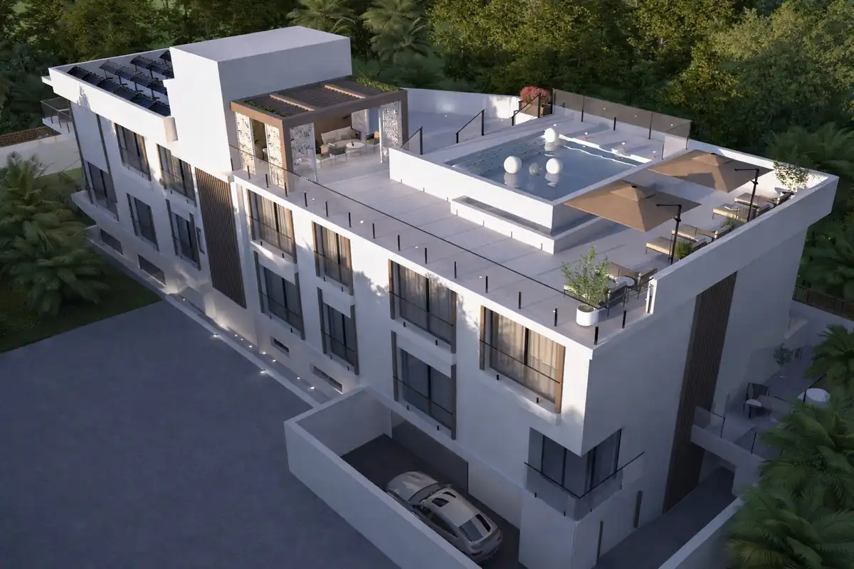 Außenansicht von Gebäude zum Verkauf in Riviera del Sol