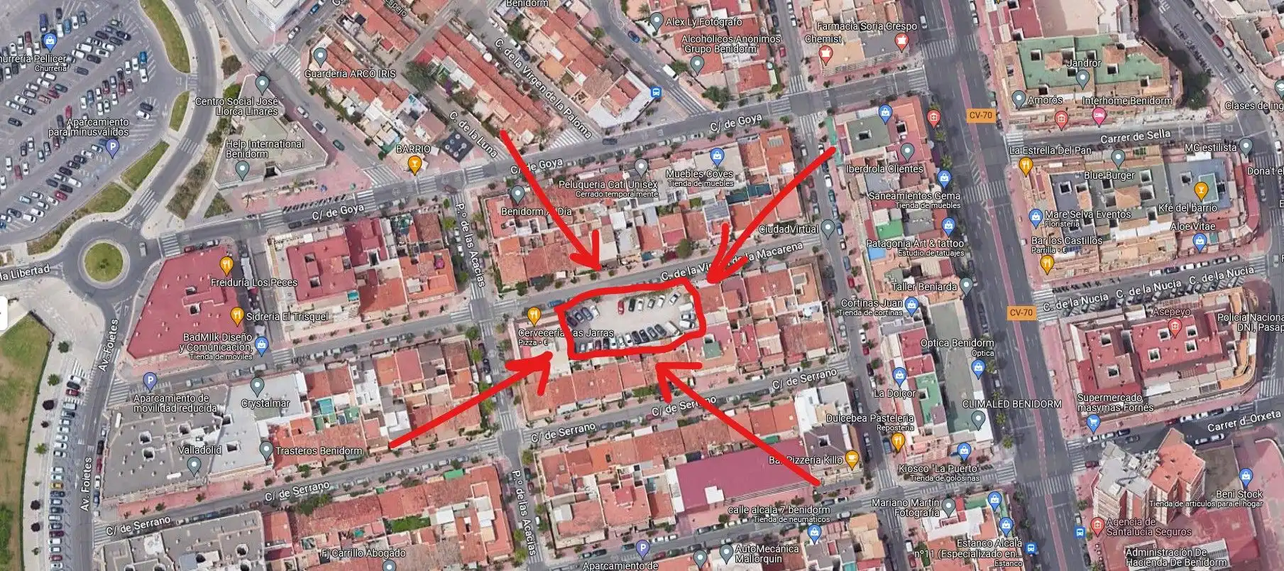 Wohnbaugrundstück zum Verkauf in Calle de la Virgen de la Macarena 17, imagen 3