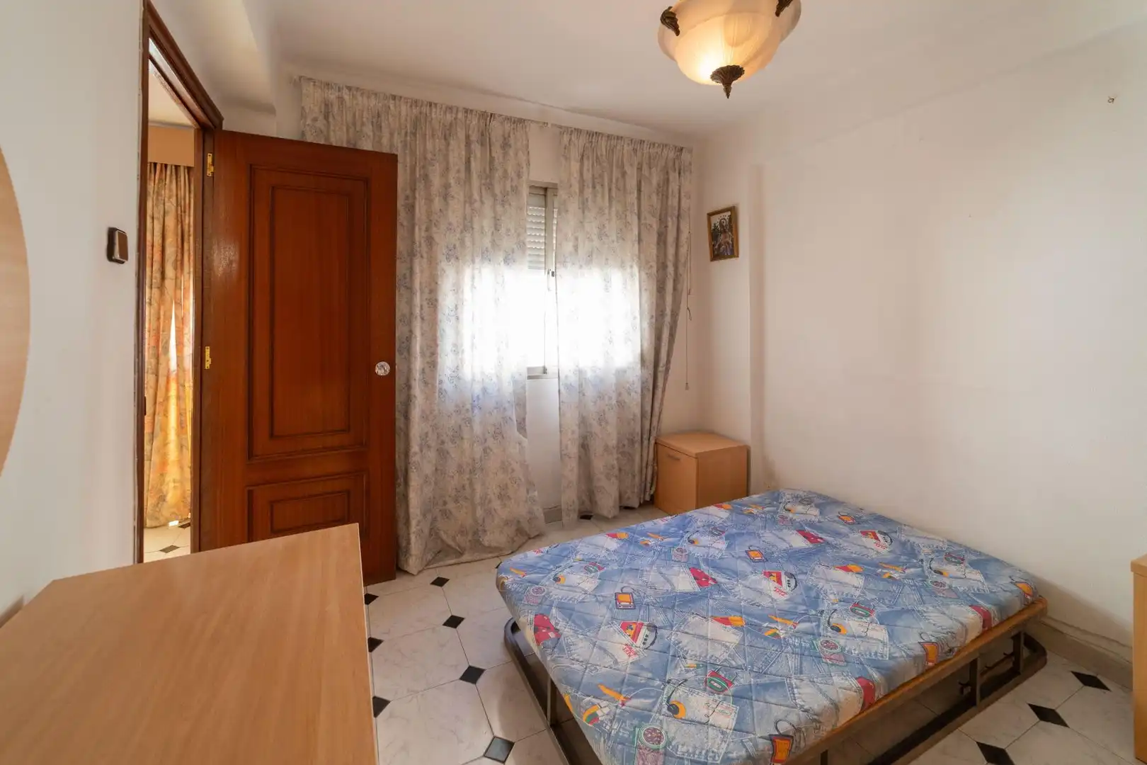 Bedroom of Flat for sale in Málaga  with Furnished
