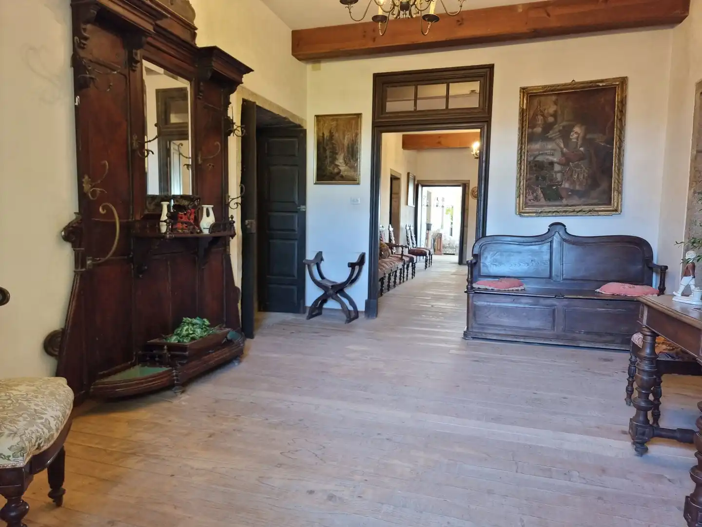 Country house zum Verkauf in A Estrada  mit Privatgarten, Parkett und Terrasse