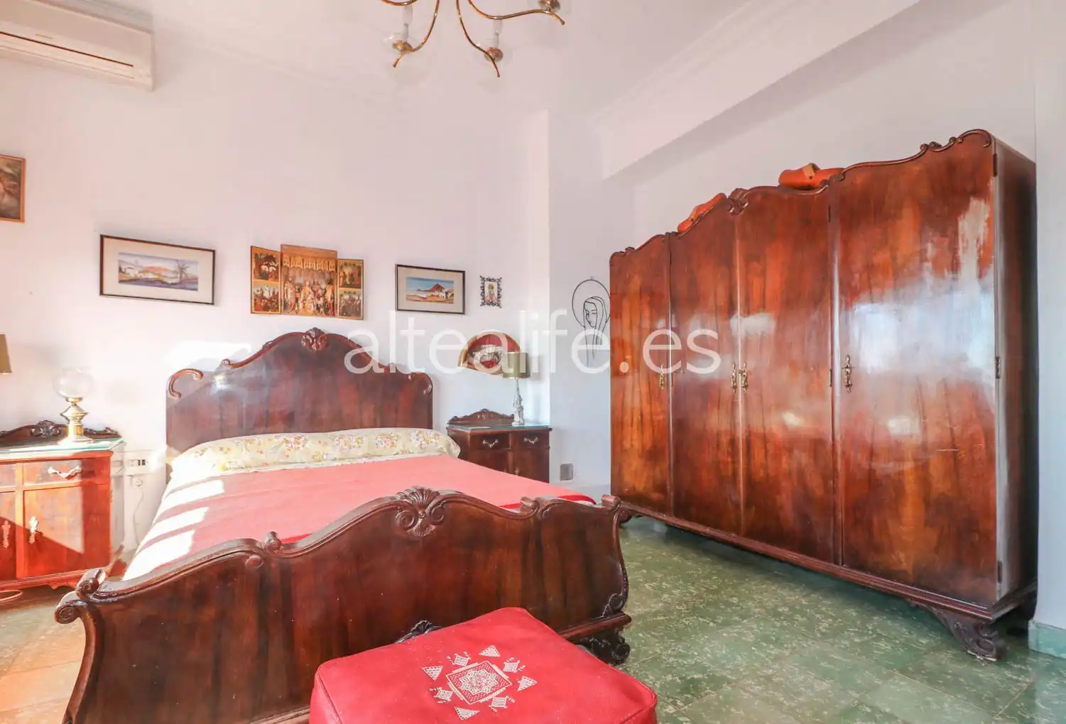 Bedroom of Houses for sale in Altea  with Air Conditioner, Terrace and Swimming Pool