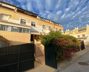 Exterior view of Single-family semi-detached for sale in Marbella  with Air Conditioner and Terrace