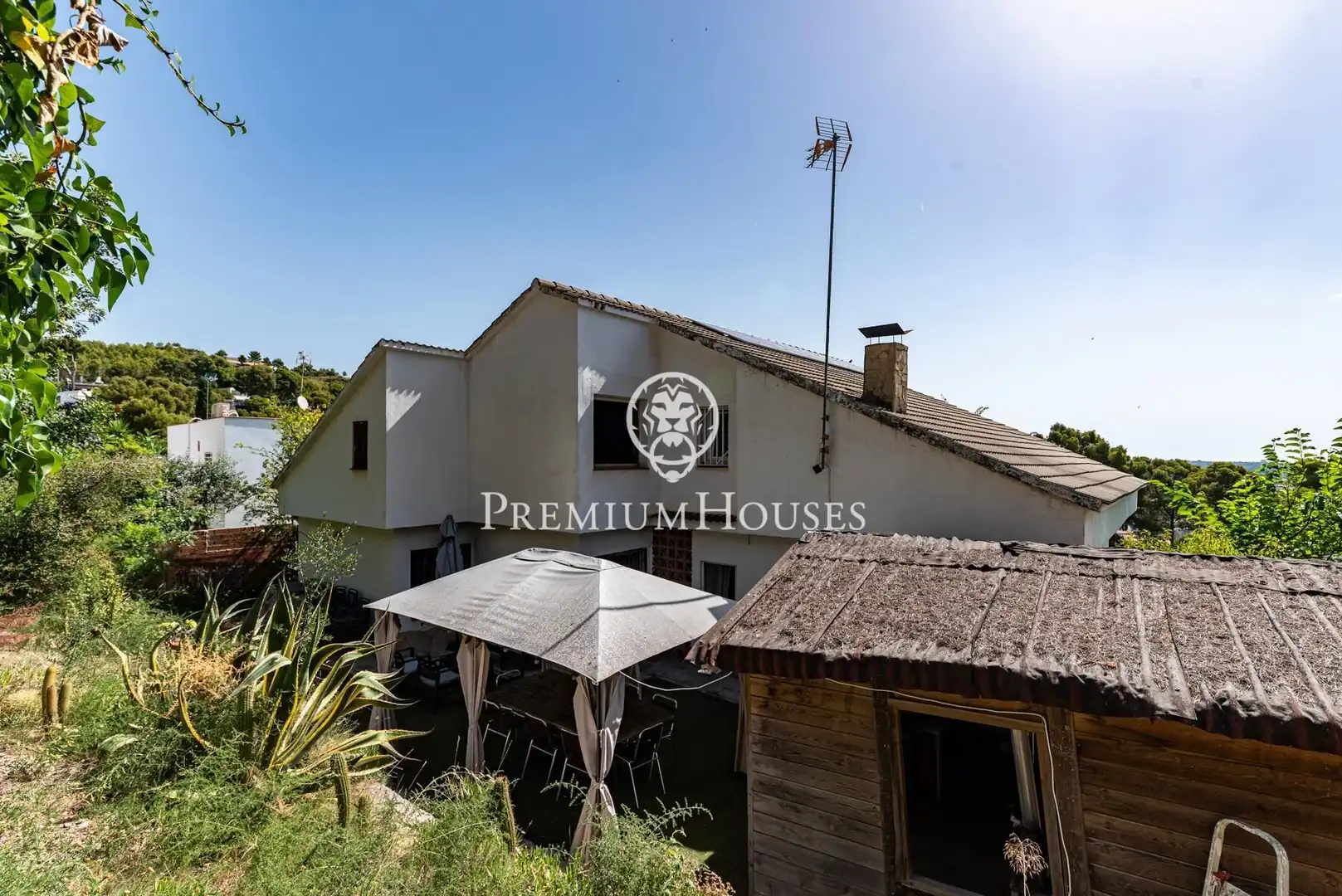 Exterior view of Houses for sale in Castelldefels  with Heating, Private garden and Terrace